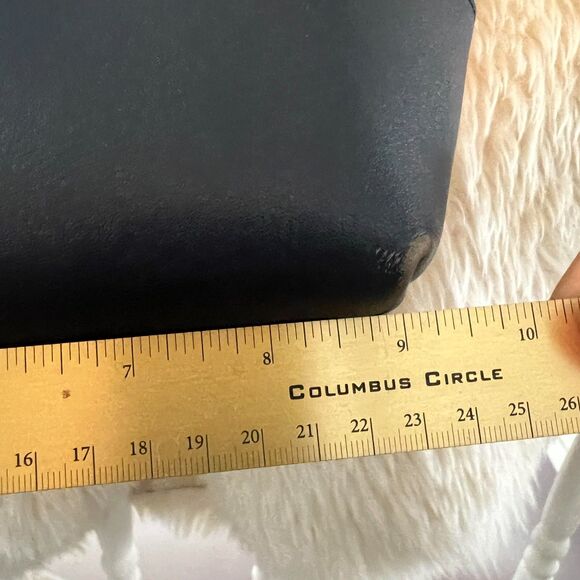 Rag & Bone Walker Convertible Gray Suede & Black Red Leather Tote - Picture 11 of 15